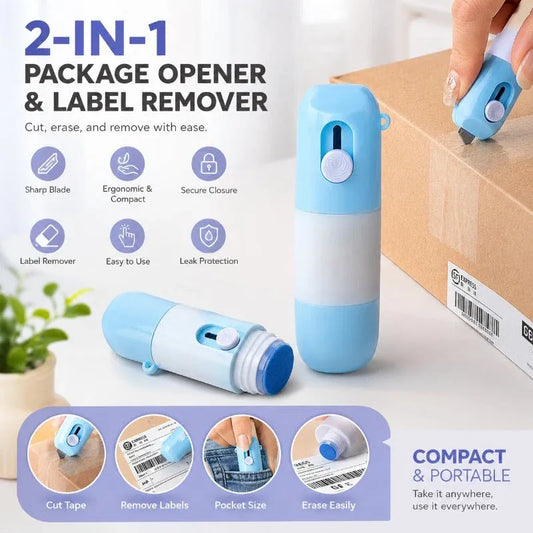 2-in-1 Privacy Eraser Cutter